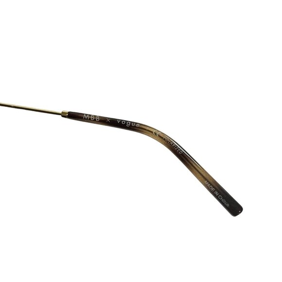Vogue x MBB Polarized Aviators VO 4212-S in Gold main image 4